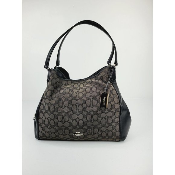 Coach Handbags - Coach Eddie Signature Jacquard Shoulder Bag